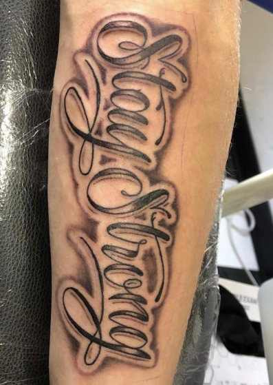 Tattoo door Nadia — Tabby Tattoo