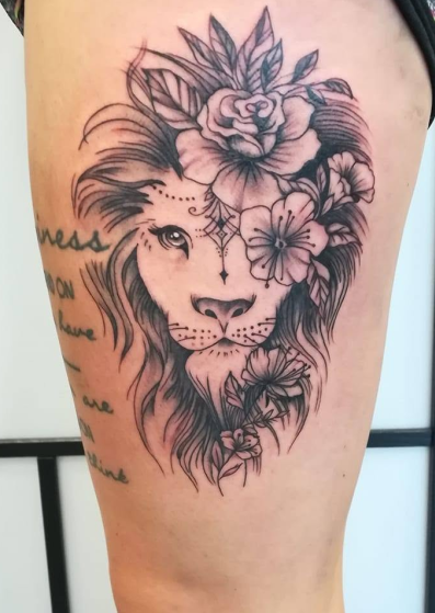 Tattoo door Nadia — Tabby Tattoo